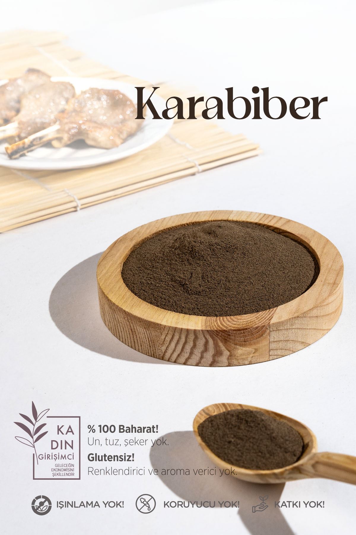 Karabiber Toz 170 Gr (Pet Şişe)