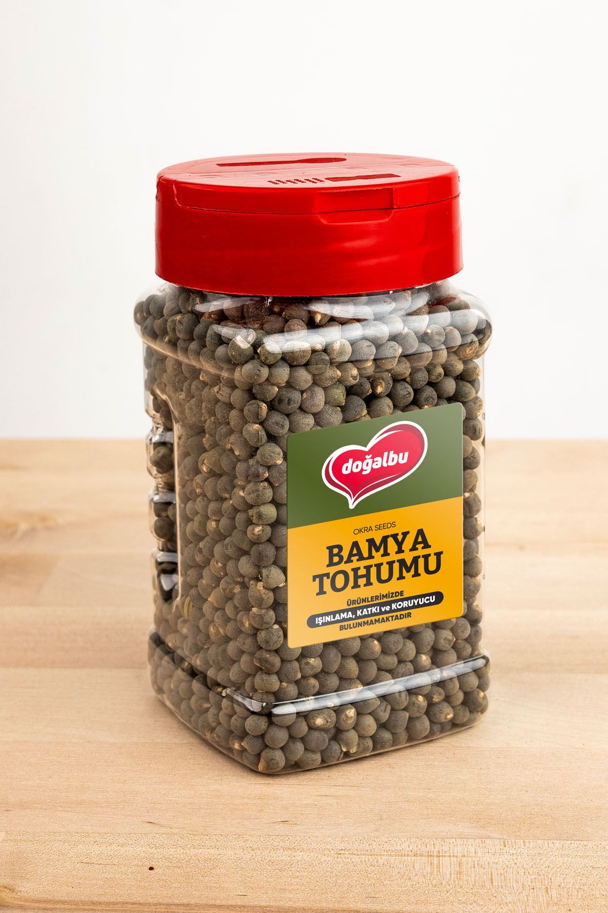 Bamya Tohumu 120 Gr (Pet Şişe)