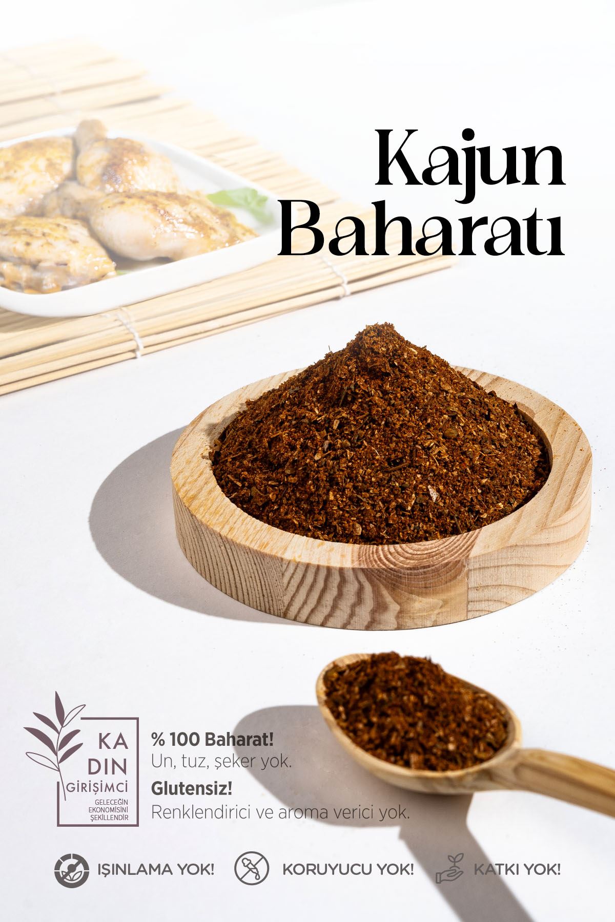 Kajun Baharatı 170 Gr (Pet Şişe)