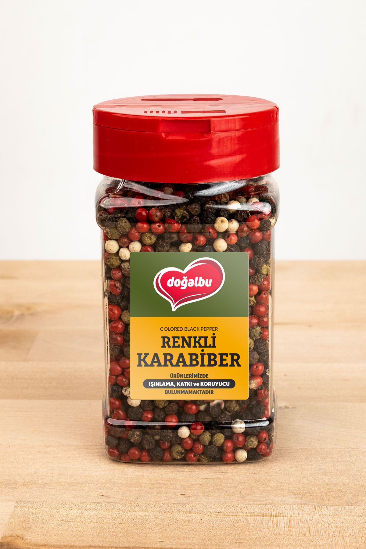 Karışık Tane Biber 120 Gr (Pet Şişe)
