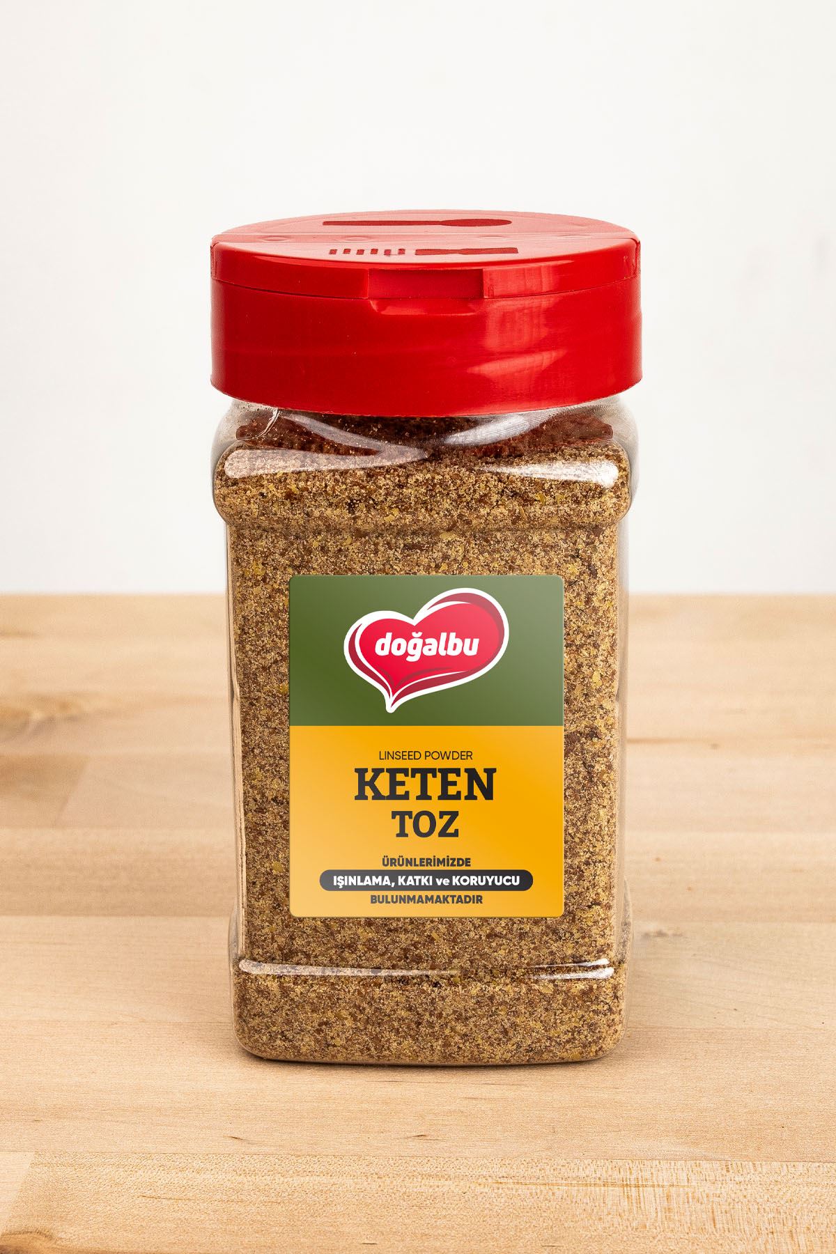Keten Tohumu Toz 125 Gr (Pet Şişe)