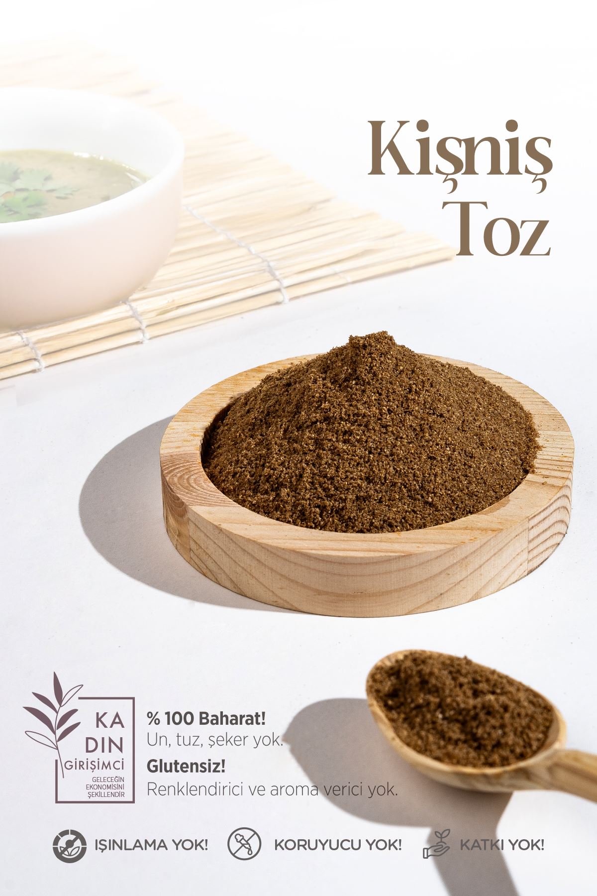 Kişniş Toz 150 Gr (Pet Şişe)