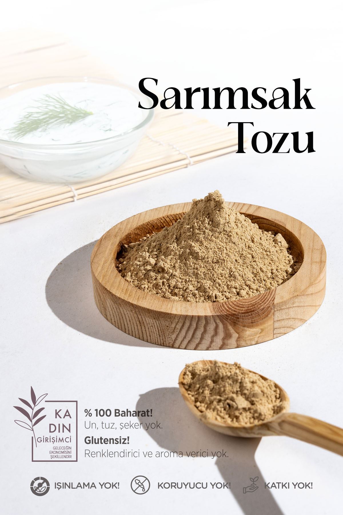 Sarımsak Toz 145 Gr (Pet Şişe)