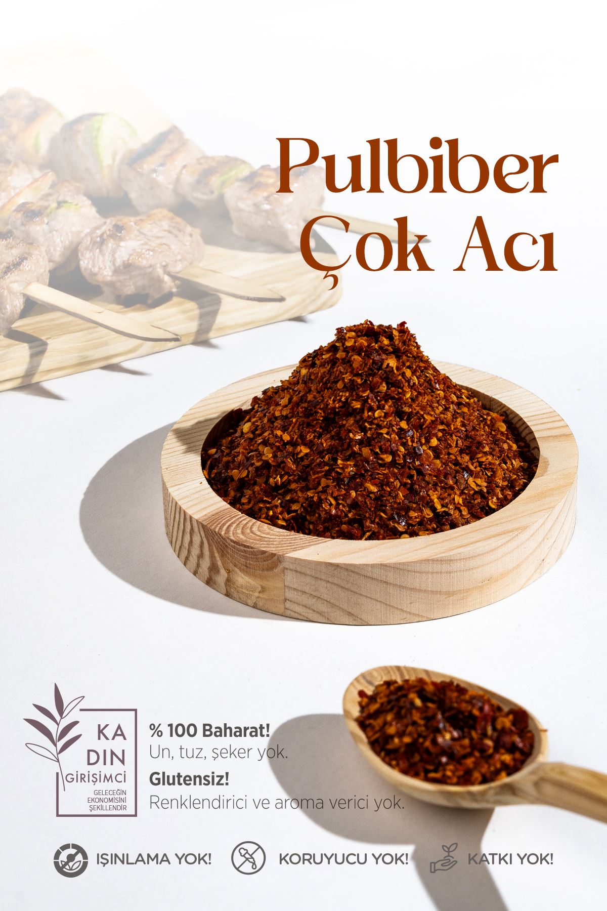 Pul Biber Çok Acı 150 Gr (Pet Şişe)