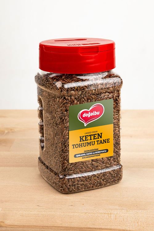 Keten Tohumu Tane 110 Gr (Pet Şişe)