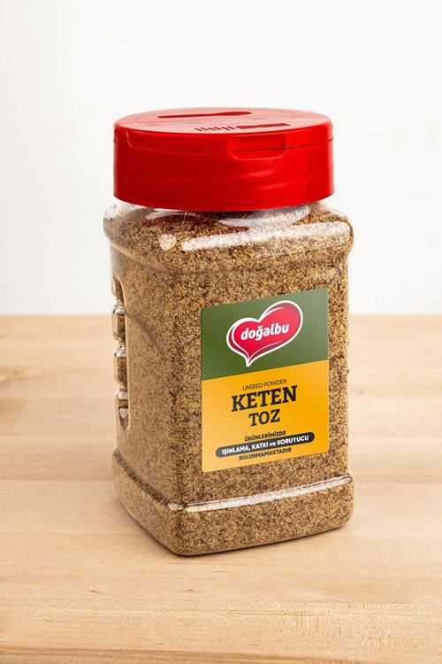Keten Tohumu Toz 125 Gr (Pet Şişe)